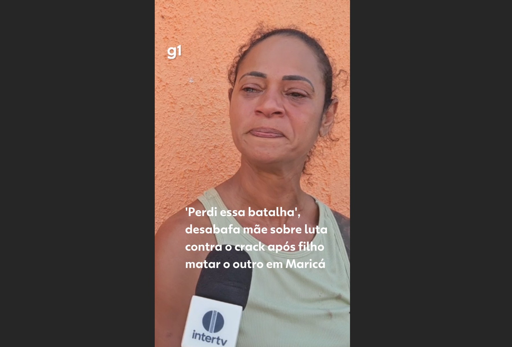 Mãe lamenta a perda do filho morto pelo irmão após tentar vencer o crack: "Meu filho lutou"
